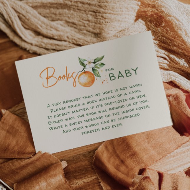 Carte D'accompagnement Petite Cutie Baby shower Livres Pour Bébé (Créateur téléchargé)