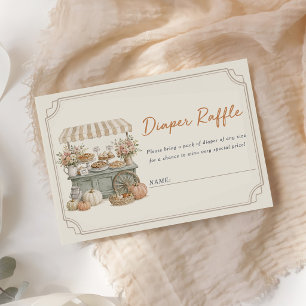 Carte D'accompagnement Petits citrouilles cadeaux Baby Shower Couches Tir