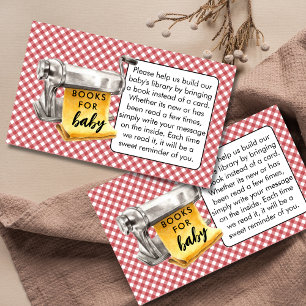 Carte D'accompagnement Petits Livres de Boulette pour Bébé Italian Baby S
