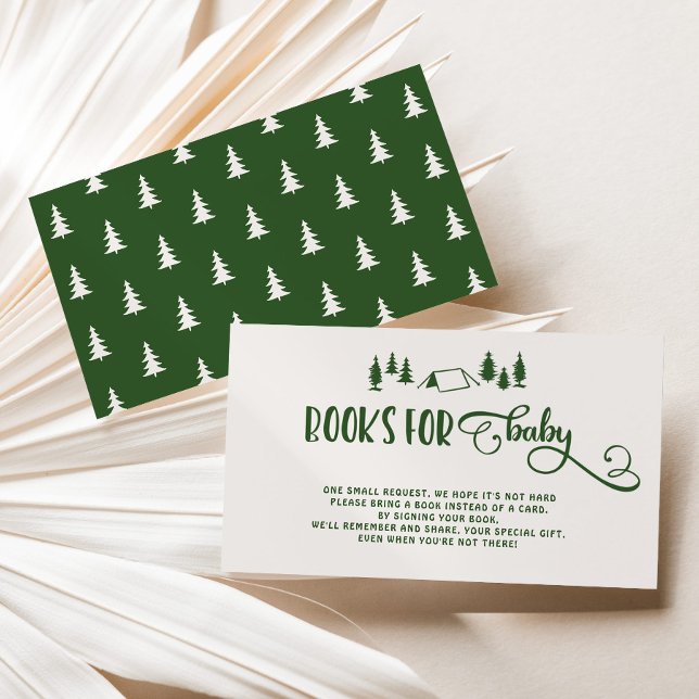 Carte D'accompagnement Petits livres de camping pour bébé (Créateur téléchargé)