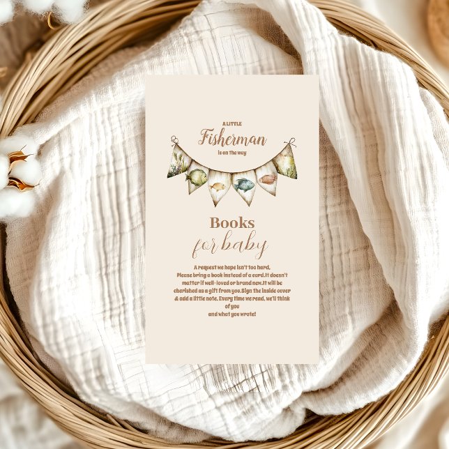 Carte D'accompagnement Petits pêcheurs Livres de pêche pour bébé (Créateur téléchargé)