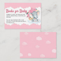 Pink Floral Elephant Demande de réservation Baby s