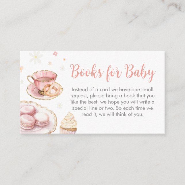 Carte D'accompagnement Pique-nique Baby shower Brunch Books for Baby (Devant)