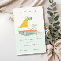 Pirate Souris Baby shower à rouleaux