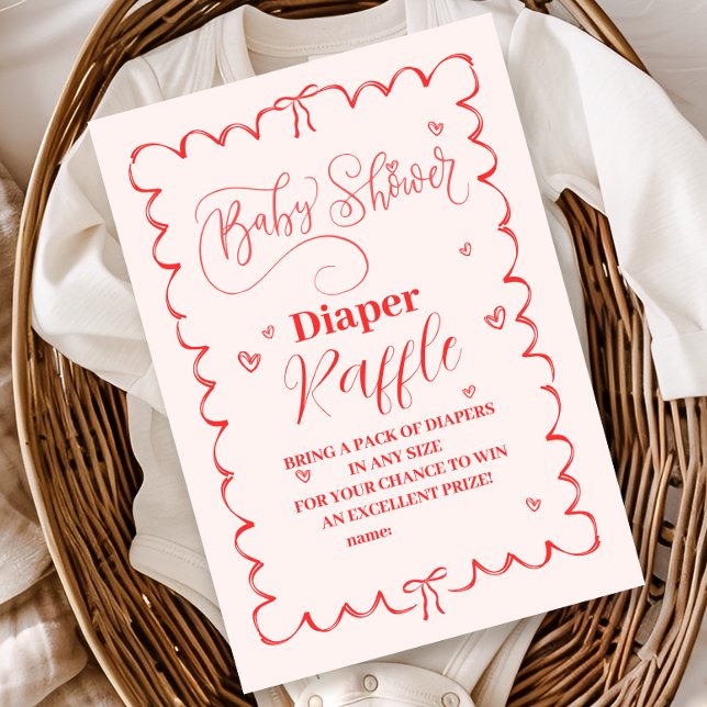 Carte D'accompagnement Poitrine rose minimaliste chiche chiche chiche chi (Créateur téléchargé)