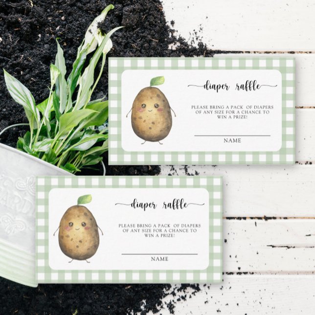 Carte D'accompagnement Potato mou - billet de tirage au sort (Créateur téléchargé)