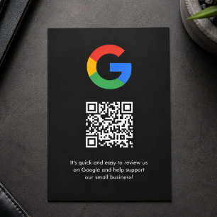 Carte d'accompagnement pour Google Avis Insertio