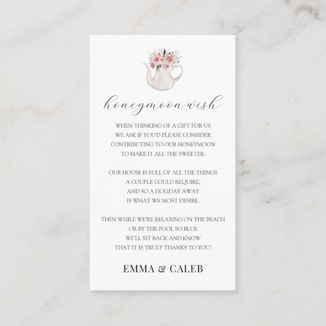 Carte d'accompagnement pour la caisse de lune de m (Devant)