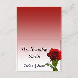 Carte d'accompagnement pour mariage de conte de fé