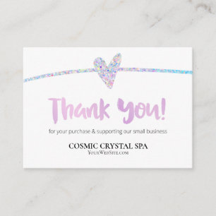 Carte D'accompagnement *~* QR Holo RAINBOW - MERCI LOGO AP8 Review