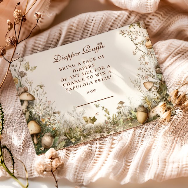 Carte D'accompagnement Raffin de la forêt de champignon des bois (Créateur téléchargé)