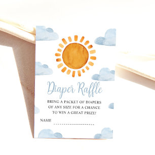 Carte D'accompagnement Rayon De Soleil Et Nuages