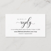 Réaction du site web de la RSVP de mariage en lign