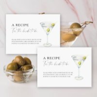 Recette de baby shower Martini pour la future mari