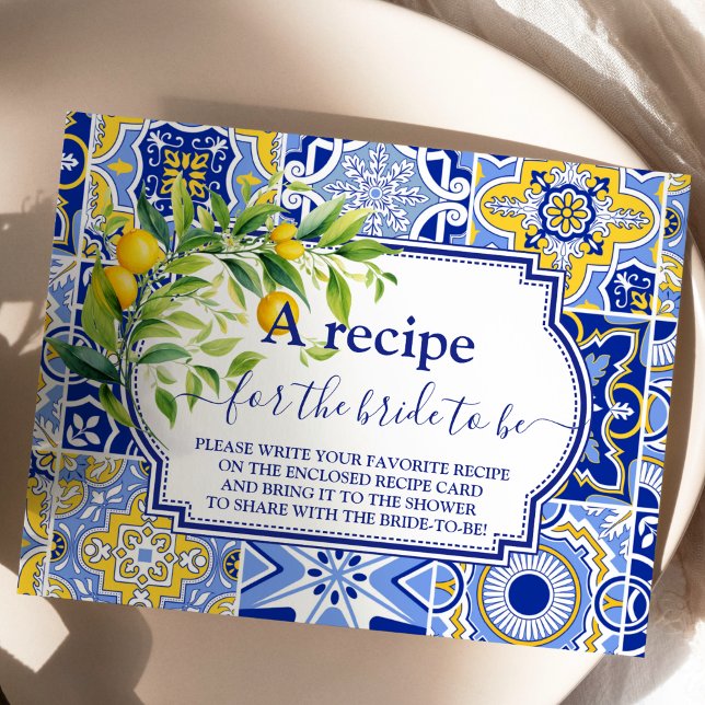 Carte D'accompagnement Recette de Fête des mariées principale de légèreté (Créateur téléchargé)