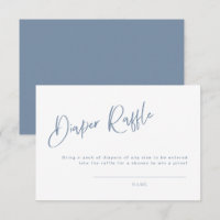 Refus de couches Denim/ Dusty Blue Bohemian