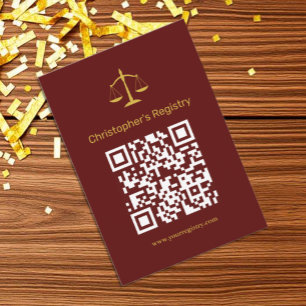 Carte D'accompagnement Registre de fin d'études de professionnel juridiqu