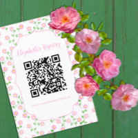 Registre de mariage rose Love Is In Bloom