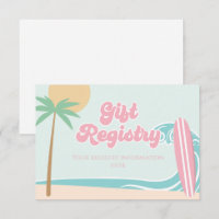 Registre des Baby showers de surf de bébé à bord
