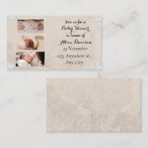 Rejoignez-nous pour un Baby shower en honneur Cart