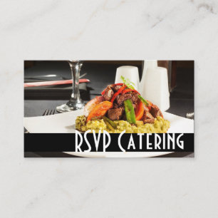 Carte D'accompagnement Restaurant Chef Wedding planner Restaurant