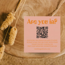 Retro Bold Mariage Super RSVP