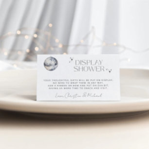 Carte D'accompagnement Retro Disco Party Affichage douche