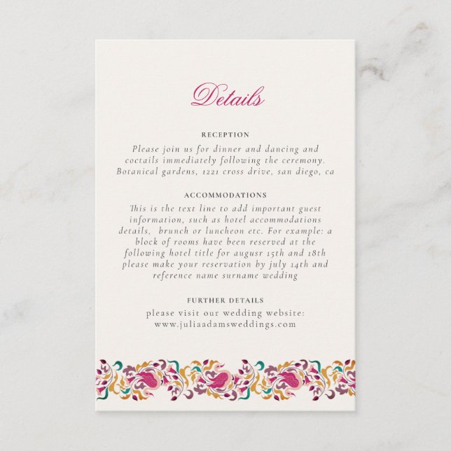 Carte D'accompagnement Romantique classique Pearl Swan Mariage de cadre f (Devant)