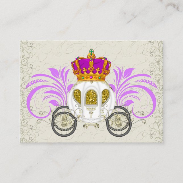 Carte D'accompagnement Royal RSVP - SRF (Devant)