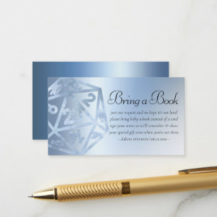 Carte D'accompagnement RPG Luxe   Imaginaire bleu Tabletop Gamer Baby Boo