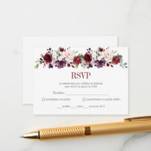 RSVP Pink et Rouge Floral Quinceañera