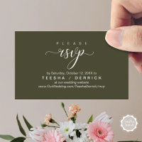 RSVP Site Mariage Rappel, Classique moderne
