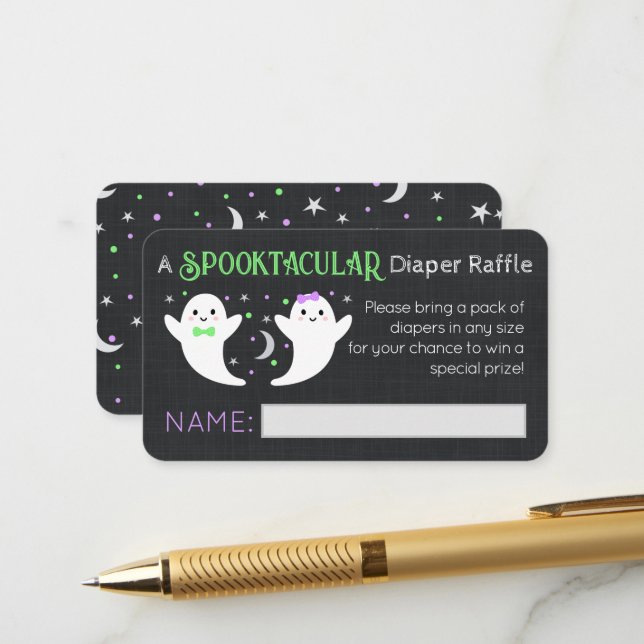 Carte D'accompagnement Rupture de la couche fantôme d'Halloween (Devant/Arrière en situation)