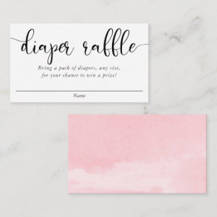 Carte D'accompagnement Rupture minimaliste simple rose blanc noir