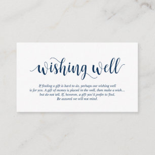 Carte D'accompagnement Russe moderne, bleu marine, Mariage qui se plaint