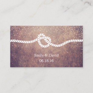 Carte D'accompagnement Rusty Grunge Tying Mariage Site Web Insérer