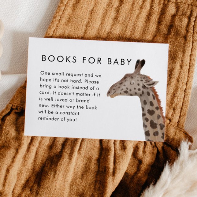 Carte D'accompagnement Safari Thème Baby shower Demande de réservation (Créateur téléchargé)