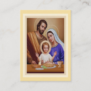 Carte D'accompagnement Sainte Famille