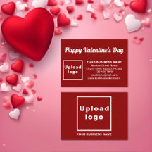 Salutation de Saint-Valentin d'affaires sur la car