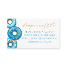 Saupoudré avec Love Diaper Raffle Insertion