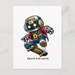 Carte D'accompagnement Série de skate Street Style