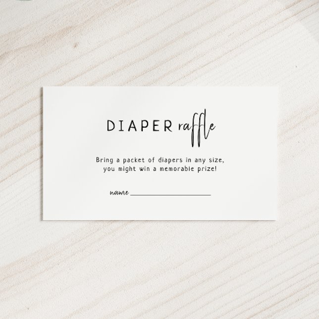 Carte D'accompagnement Simple Baby shower Neutre Moderne (Créateur téléchargé)