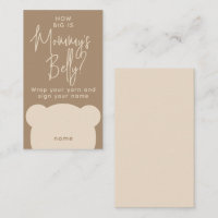 Simple minimaliste moderne Bear Douche maman ventr