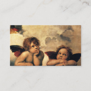 Carte D'accompagnement Sistine Madonna Angels par Raphael Mariage