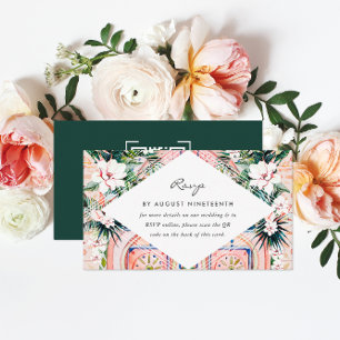 Carte D'accompagnement Site mariage Analyse du code QR