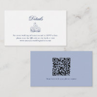 Site Mariage de bouquet nuptial QR Détails du code