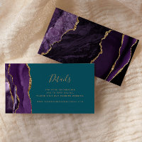 Site Web de Mariage Budget Violet Agate Sarcelle
