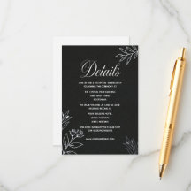 site web de mariage minimal simple classique
