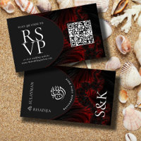 Site Web de Mariage Musulman avec Code QR Élégant 