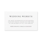 Site Web du Mariage | Code QR RSVP Élégant Chic